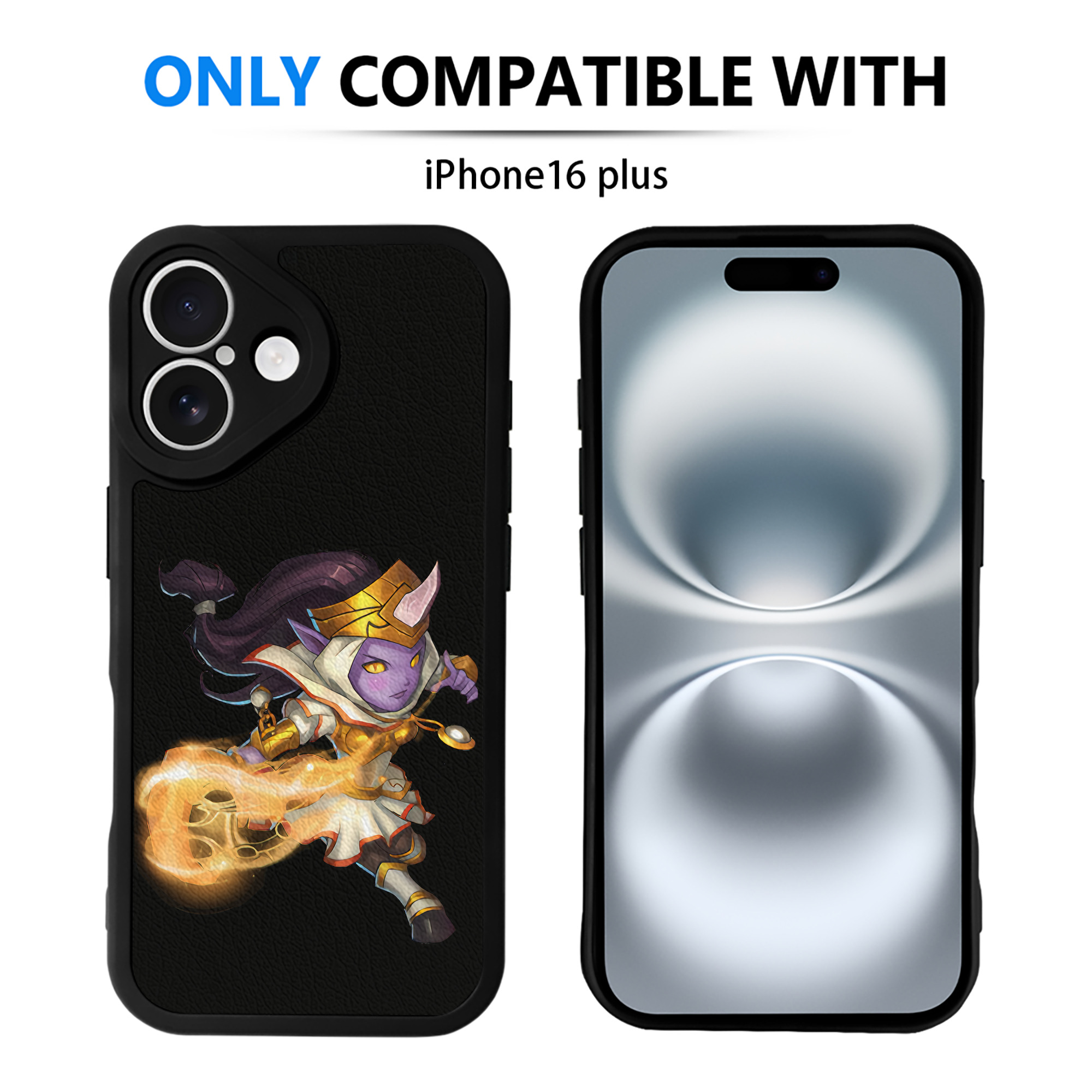 リーグ・オブ・レジェンド League of Legends LOL 【iPhone 16シリーズ対応】シリコンスマホケース（レザー調） 材質：シリコン